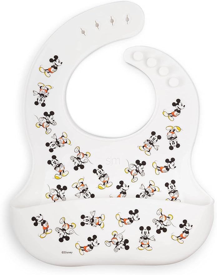 Simple Modern Silicon Bib Toddler food bib-BubblyBeeBaby