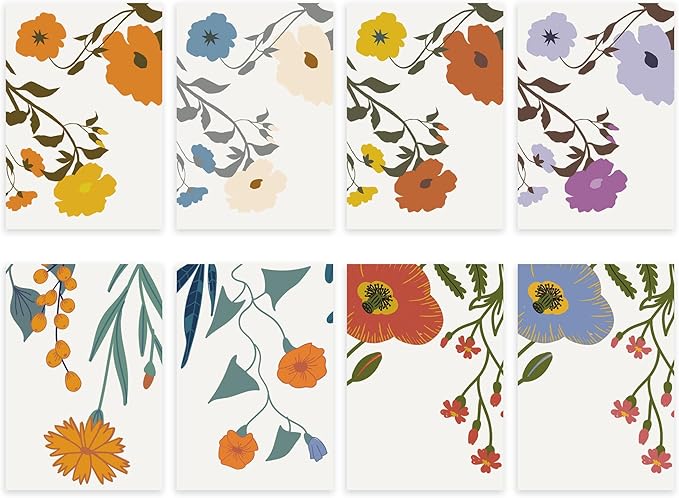 2025-2026 Calendar, Cabbrix Wall Calendar 2025, 18 Months Calendar Runs From July 2025 - December 2026, 15" x 12", Twin-Wire Binding, Hanging Hook, Floral Design-BubblyBeeBaby