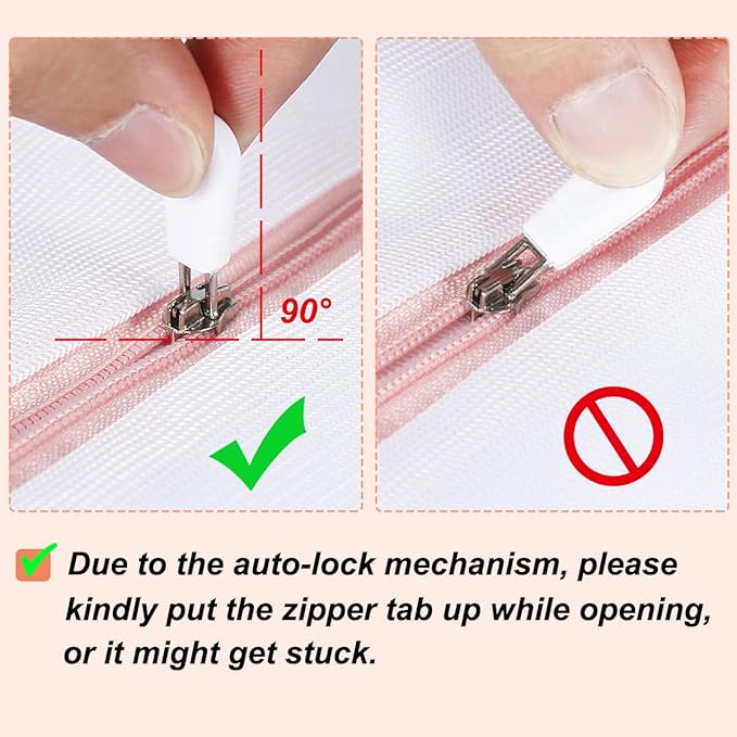 2 Pack Delicates Bag for Washing Machine, 31 x 23 inch Oversize Fine Mesh Laundry Bags for Lingeries, Sweaters, Bed Sheet, Stuffed Toys-BubblyBeeBaby