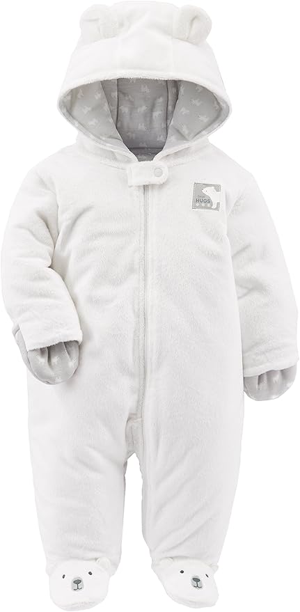 Simple Joys Kid's Pram Ivory Bear Outerwear-BubblyBeeBaby