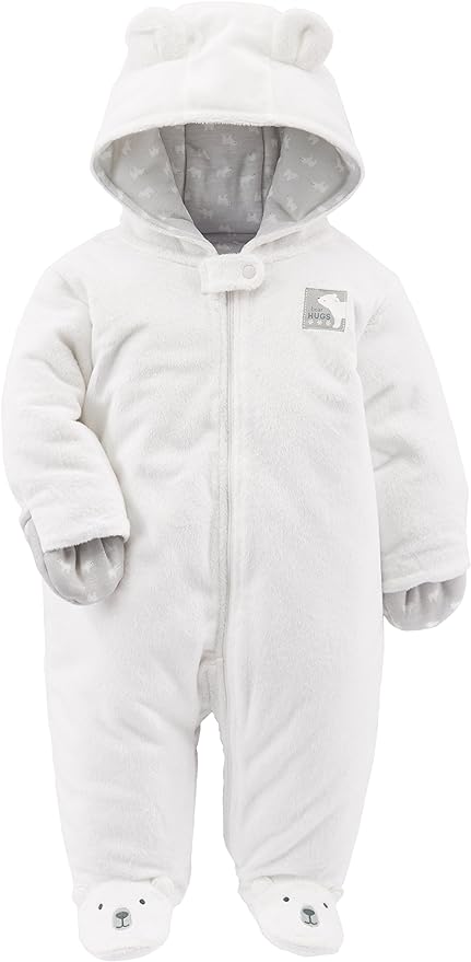 Simple Joys Kid's Pram Ivory Bear Outerwear-BubblyBeeBaby