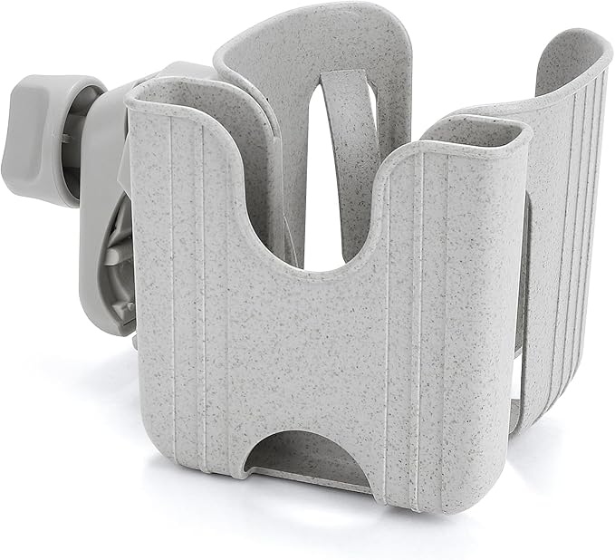 Accmor Stroller Cup Holder with Phone Holder, Bike Cup Holder, Universal Cup Holder for Uppababy Nuna Doona Strollers, 2-in-1 Cup Phone Holder for Stroller, Bike, Wheelchair, Walker, Scooter-BubblyBeeBaby