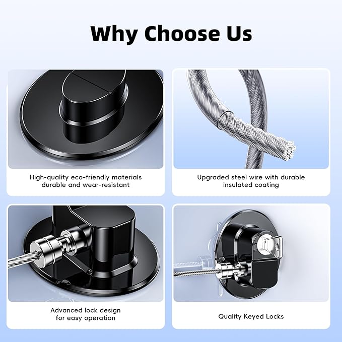 2 Pack Refrigerator Lock with Sticky Adhesive Pads, Child Proof Refrigerator/Fridge/Freezer Door Lock for Toddlers and Kids, Baby Safety Locks for RV Refrigerator, Cabinets and Drawers, Oven (Patent)-BubblyBeeBaby