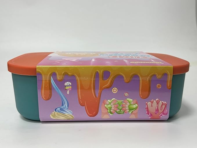 Ice Cream DIY Slime Kit for Girls, Glimmer Crunchy, Confetti Slime Making Kit for Girls, Butter, Foam, Cloud Slime with Add-ins, Foam Balls, Charms, Party Favors Gift Toys for Kids 6-12-BubblyBeeBaby