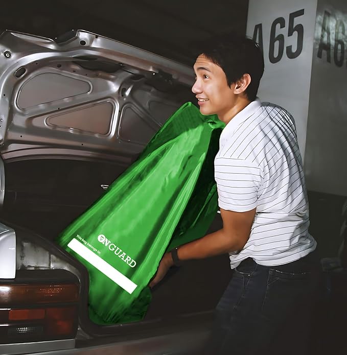 ONGUARD Waterproof Single and Double Stroller Bag for Airplane - Travel Stroller Cover for Air Travel and Storage - Gate Check Bag Backpack- Baby Airplane Essentials - Green-BubblyBeeBaby