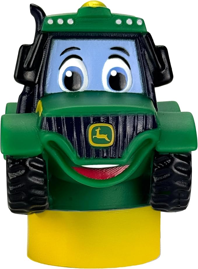 John Deere Tractor Figurine Cartridge – Projects 5 Farm Stories and 5 Songs, Over 30 Minutes of Audio Content | Gift and Toy for Ages 3+-BubblyBeeBaby