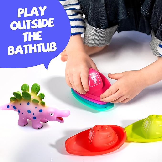 Hely Cancy Mold Free Bath Toys for Toddlers 18 Month-BubblyBeeBaby
