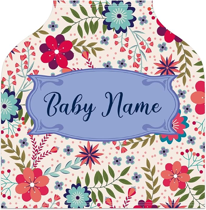 Baby Car Seat Stroller Cover Nursing Cover New Mom Breastfeeding Scarf Soft Stretchy Infant Carrier Cover Car Canopy Coverage-BubblyBeeBaby