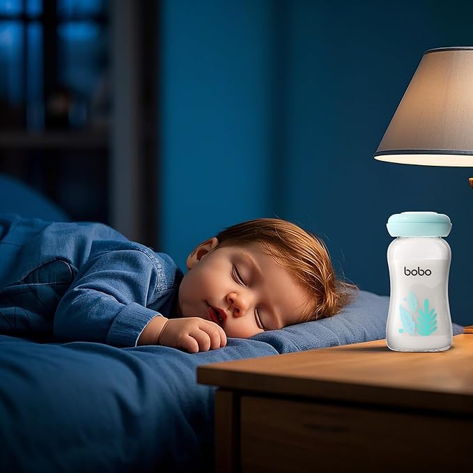 YOHKOH Glass Breast Milk Storage Bottles - 100% Leak-Proof, BPA-Free Breastmilk Storage Containers, Freezer & Dishwasher Safe, Ideal for Nursing Mothers (Multicolor, 5.4oz (Pack of 6))-BubblyBeeBaby