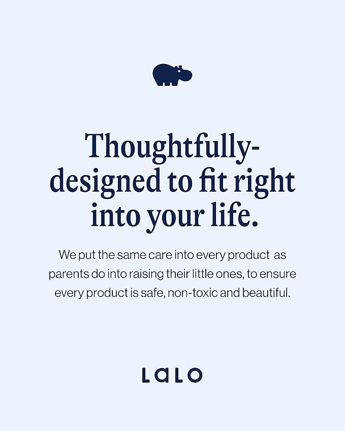 Lalo The Bib - Waterproof, Non-Toxic Silicone Baby Bib with Adjustable Neck Band & Silicone Food Pouch Catcher, Set of 2-BubblyBeeBaby