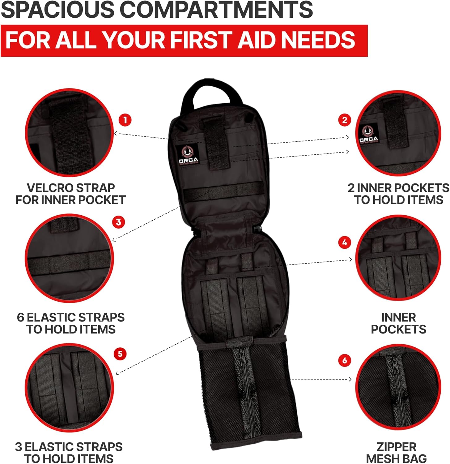 MOLLE Rip Away EMT First Aid IFAK Pouch Medical Empty Bag