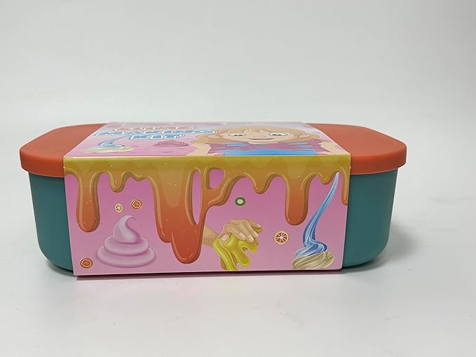 Ice Cream DIY Slime Kit for Girls, Glimmer Crunchy, Confetti Slime Making Kit for Girls, Butter, Foam, Cloud Slime with Add-ins, Foam Balls, Charms, Party Favors Gift Toys for Kids 6-12-BubblyBeeBaby