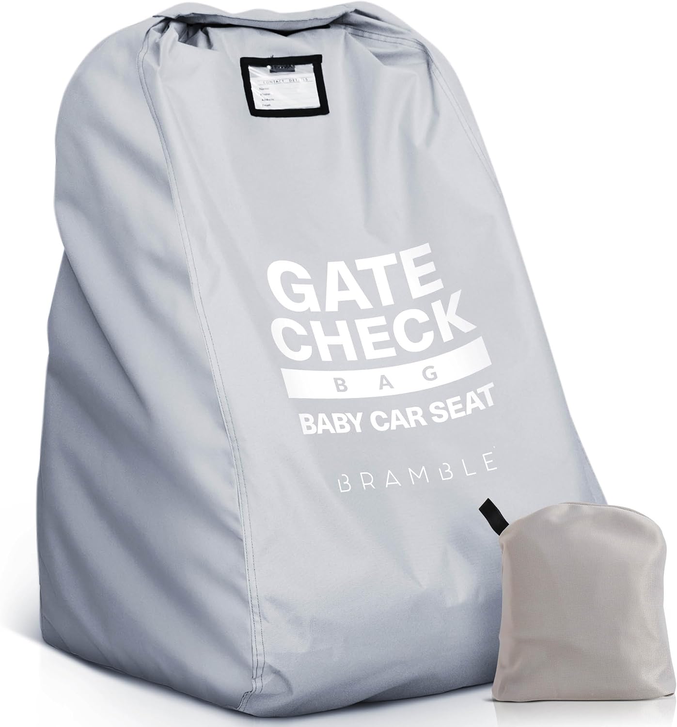 Bramble Infant Car Seat Travel Bag for Airplane - Waterproof Car Seat Cover for Airplane Travel 34" - Booster Seat Travel Bag Carseat Carrier for Airport