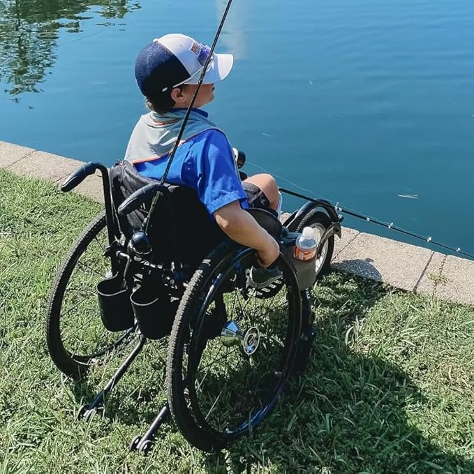 Ryan & Rose Cutie Holder Universal Stroller Cup Holder (Black (3 Pack))-BubblyBeeBaby