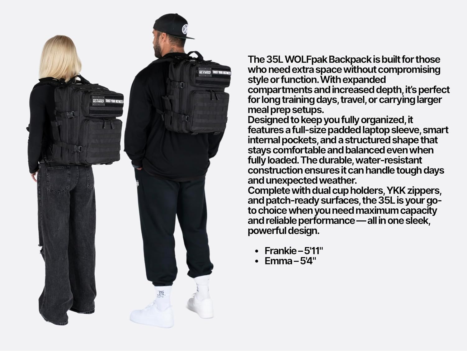 WOLFpak 35L Backpack (Fashion Cross Pattern)