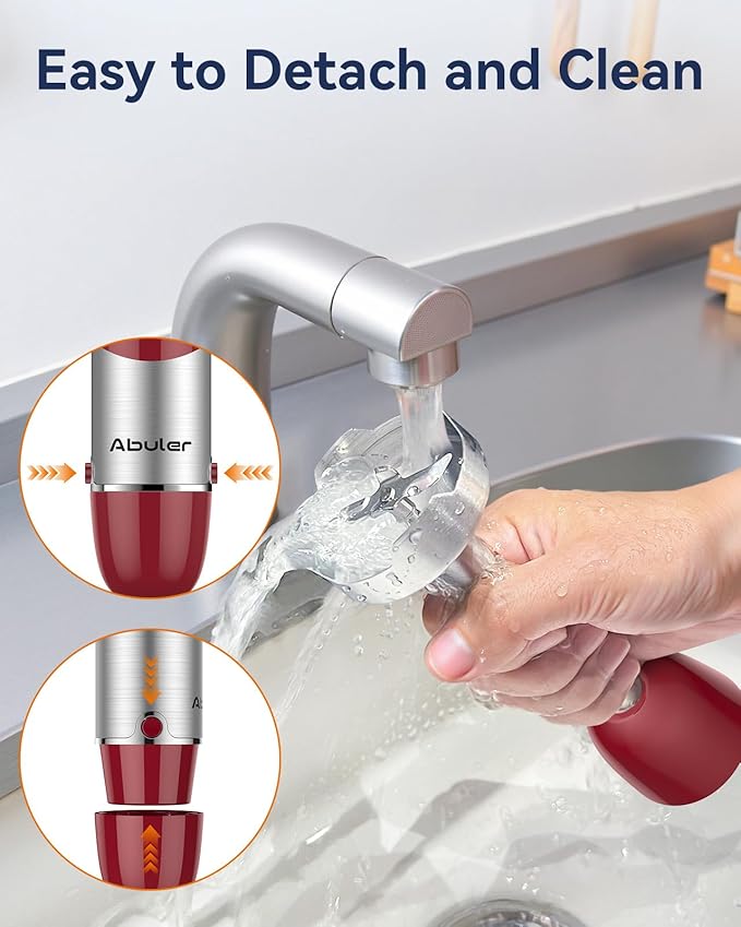 Immersion Blender Handheld 1000W 5 in 1 Corded Stick Hand Blender Kitchen with 12 Speed, BPA-Free, Mixing Beaker, Chopper, Whisk, Milk Frother, Perfect Emulsifier for Soup, Baby Food, Sauce, Puree-BubblyBeeBaby