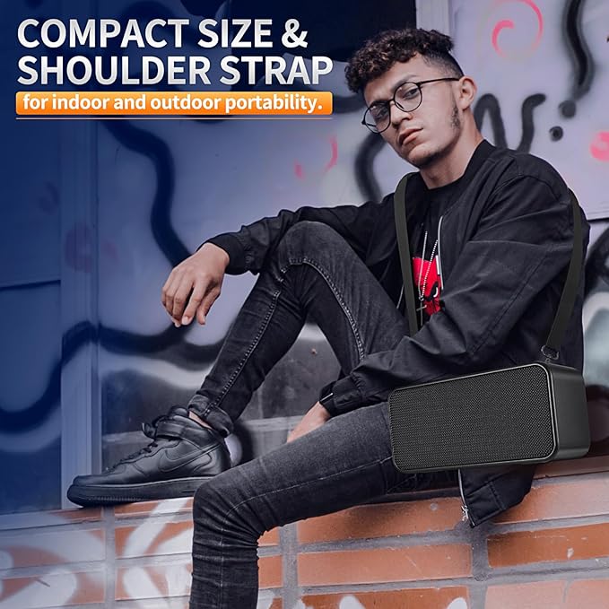 Karaoke Microphone Machines Kids Adults, Karaoke Machine Bluetooth Sound Effects, Bluetooth Wireless Speakers Kareokee Machine Light TF Card/USB Portable Home Party Outdoor/Indoor, Black-BubblyBeeBaby