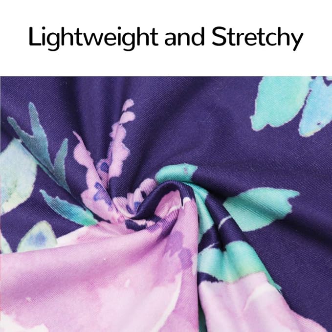 Carseat Cover Girls, Multiuse - Nursing Breastfeeding Covers, Purple Flower Theme, Car seat Canopy, Stretchy Soft Breathable-BubblyBeeBaby