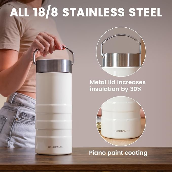 22oz Breast Milk Cooler for Work and Travel, 24 Hours All-Day Cooling, Large Capacity Portable Breastmilk Chiller with 2pcs Breastmilk Storage Bottle, Baby Feeding Essentials-BubblyBeeBaby