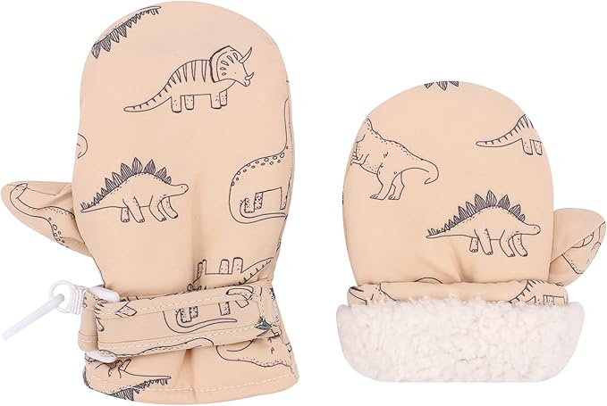 Toddler Gloves Kids Mittens Winter Warm Lined Fleece Gloves Waterproof Snow Baby Mitten for Boys Girls-BubblyBeeBaby