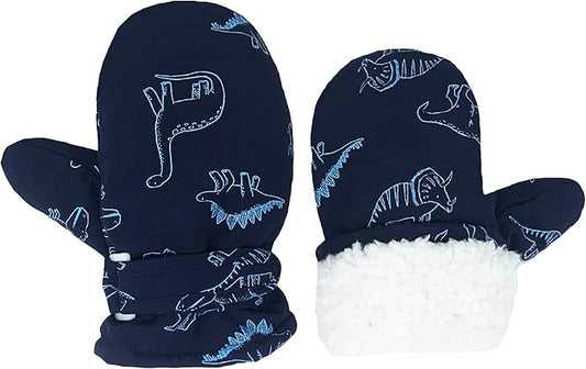 Toddler Gloves Kids Mittens Winter Warm Lined Fleece Gloves Waterproof Snow Baby Mitten for Boys Girls-BubblyBeeBaby