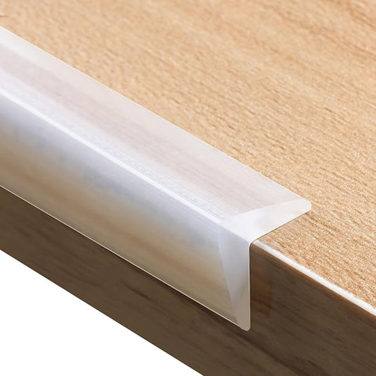 100% Silicone Corner Protectors,Corner Protector Baby Proofing, Soft Edge Protector,Furniture Corner Guard & Edge Safety Bumpers with Strong Adhesive for Furniture&Sharp Corners-BubblyBeeBaby