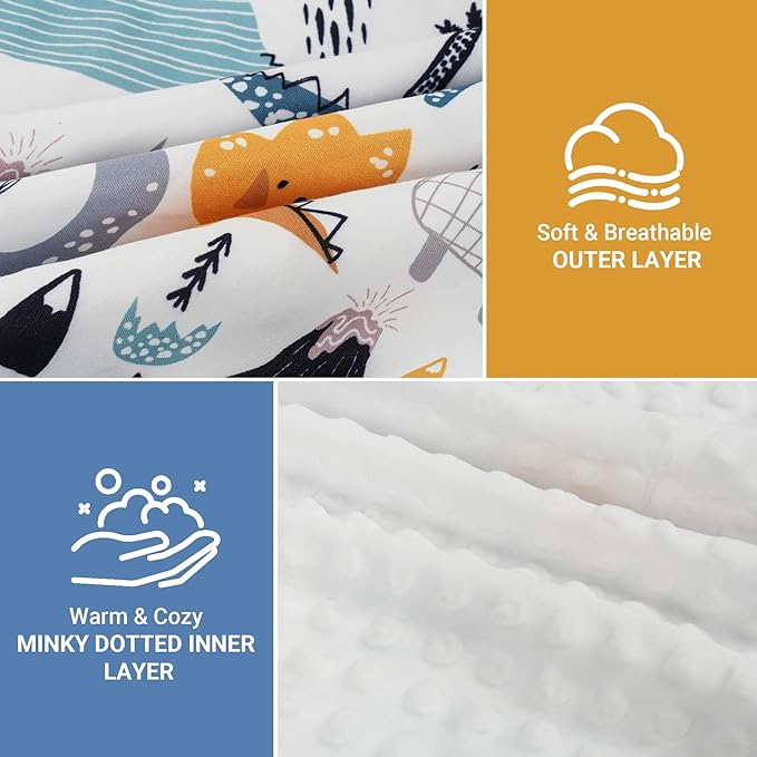 Elstey Car Seat Cover Baby, Minky Dot Carseat Covers Baby Girls, Lightweight Infant Car Seat Cover Canopy with 2 Layers Breathable Mesh Windows, Stroller Carrier for Babies Newborn Essentials-BubblyBeeBaby