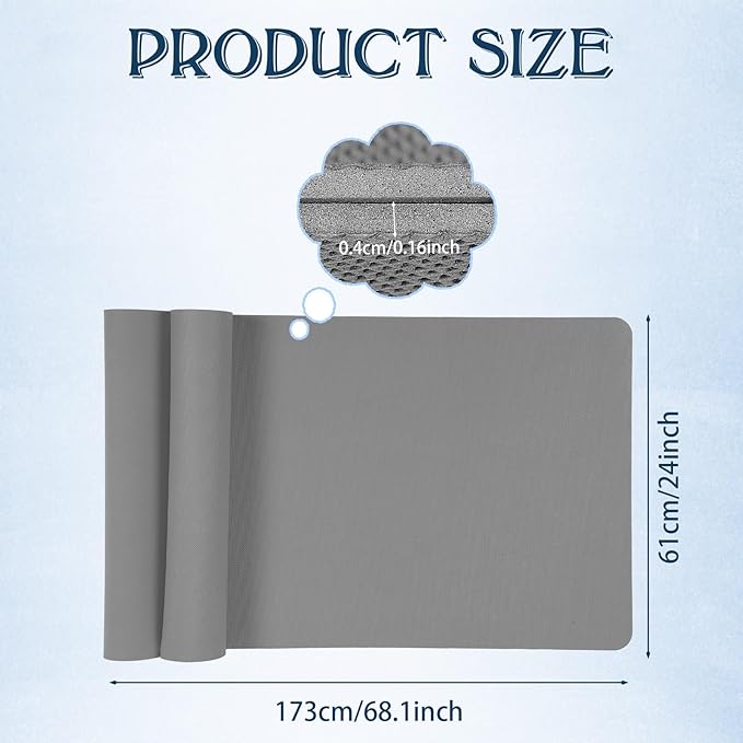 10 Pack Yoga Mats Bulk, 68'' x 24'' x 4mm Thick Yoga Mats for Kids and Adult Gym Mats Bundle Latex Free Exercise Mats with Non Slip Texture for Outdoor Yoga, Pilates or Workout-BubblyBeeBaby