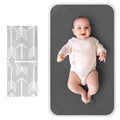 Accmor Portable Diaper Changing Pad, Waterproof Foldable Baby Changing Mat for Travel, Baby Essentials Shower Registry Gifts