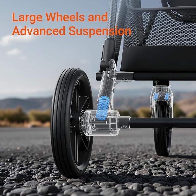 Air Lux Baby Stroller with Carbon Fiber Frame, One-Hand Fold & Reversible Seat, Magnetic 5-Pt Harness, Car Seat Adapter, 15.8lbs, Meteorite-BubblyBeeBaby