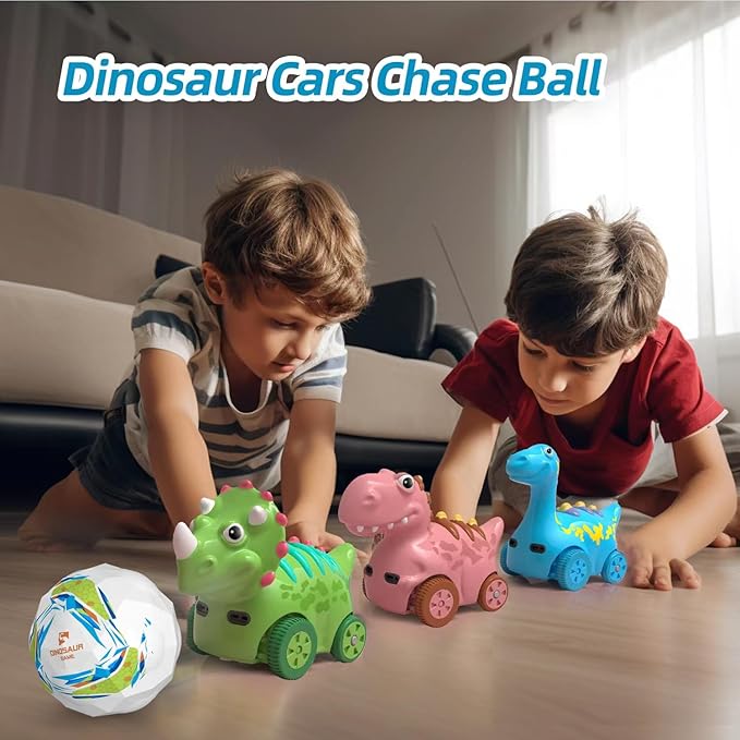 Interactive Musical Walking Following Dinosaur Toy, Rechargeable Sensory Music Development Toy, Fun Moving Toy for Kids Age 3,4,5 and Up-BubblyBeeBaby