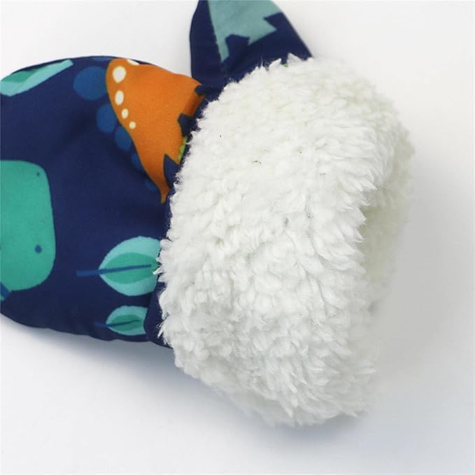 Toddler Gloves Kids Mittens Winter Warm Lined Fleece Gloves Waterproof Snow Baby Mitten for Boys Girls-BubblyBeeBaby