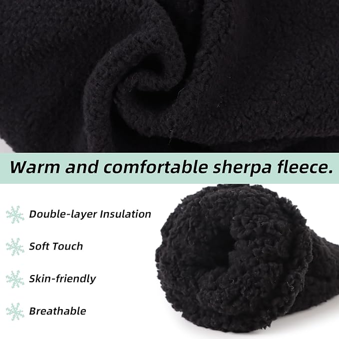 Zsedrut Baby Boys Winter Glove Warm Toddler Infant Girls Mittens Fleece Lined Gloves 1-7 Years-BubblyBeeBaby