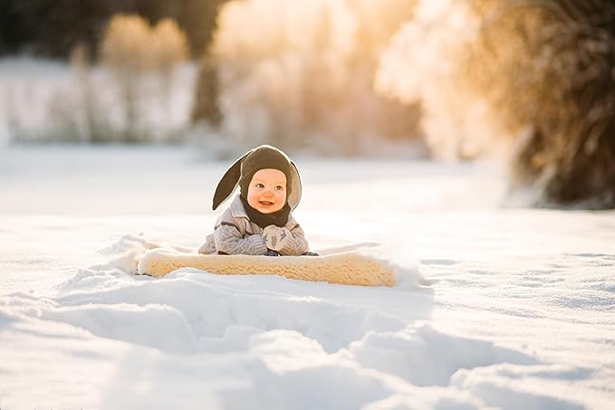 Toddler Gloves Kids Mittens Winter Warm Lined Fleece Gloves Waterproof Snow Baby Mitten for Boys Girls-BubblyBeeBaby