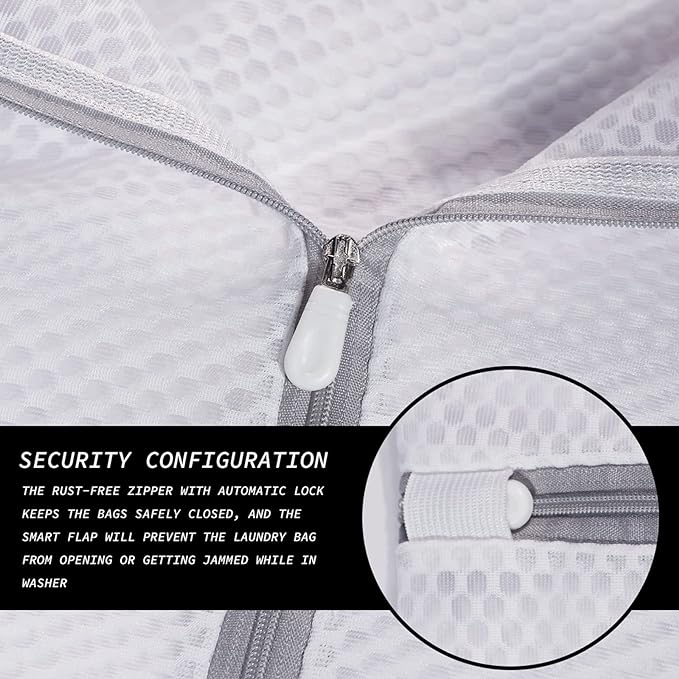 2 XX-Large Honeycomb Mesh Laundry Bag Delicates Durable for Washing Machine,24 x 24 Inches lingerie bags for Laundry, Travel Storage Organize Bag for Cotton Clothes,Sheet,Sweater, Shoes-BubblyBeeBaby