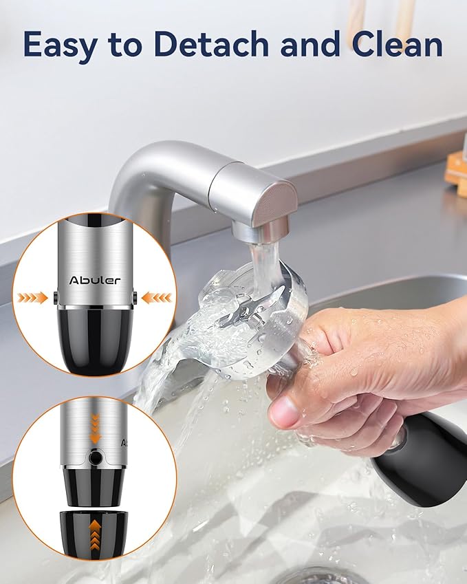 Immersion Blender Handheld 1000W 5 in 1 Corded Stick Hand Blender Kitchen with 12 Speed, BPA-Free, Mixing Beaker, Chopper, Whisk, Milk Frother, Perfect Emulsifier for Soup, Baby Food, Sauce, Puree-BubblyBeeBaby