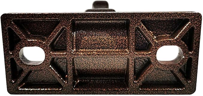 Heavy Duty Bronze Swing Hangers Screws Bolts Included Over 5000 lb Capacity Playground Porch Yoga Seat Trapeze Wooden Sets Indoor Outdoor (2 Pack)-BubblyBeeBaby