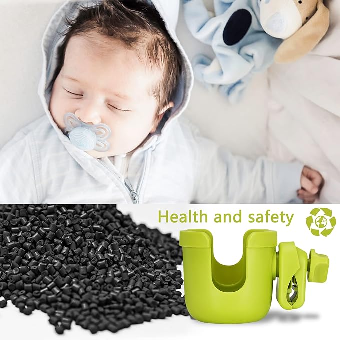 Suranew Adjustable Stroller Cup Holder with Phone Holder for Baby Stroller for Family Members-BubblyBeeBaby