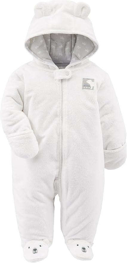 Simple Joys Kid's Pram Ivory Bear Outerwear-BubblyBeeBaby
