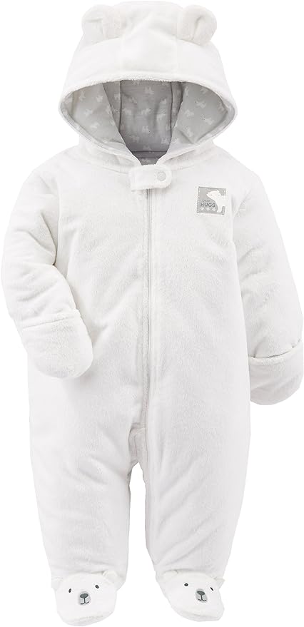Simple Joys Kid's Pram Ivory Bear Outerwear-BubblyBeeBaby