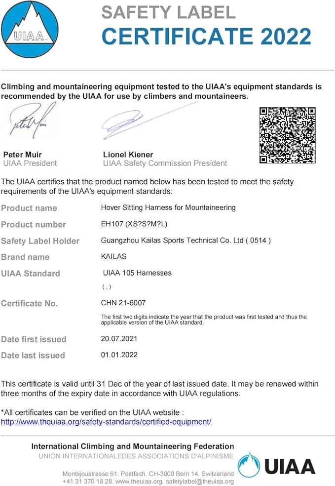 KAILAS Kids Rock Climbing Harness Child Safety Belt Climbing Gear Adjustable Lightweight Indoor Gyms Beginners Youth-BubblyBeeBaby