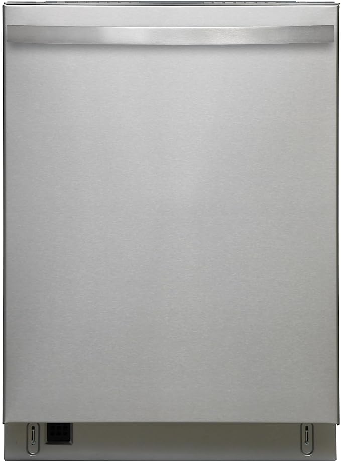 Kenmore 22-14625 24" Built-In Dishwasher - Quiet Tub with TurboDry, Leak, & SmartWash Soil Detection - 15 Place Settings - 49 DBA - ENERGY STAR Certified - Fingerprint Resistant Stainless Steel-BubblyBeeBaby