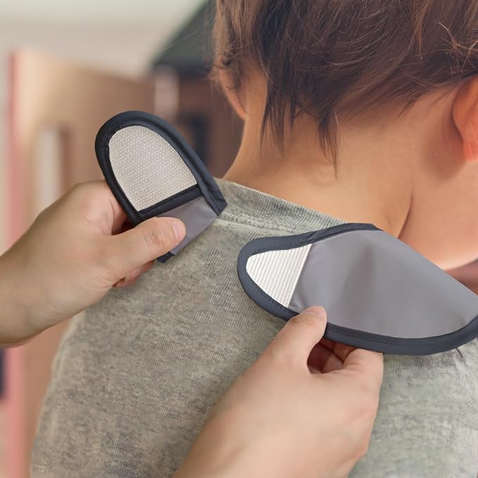 Mess Proof Baby Bib 3 Pack, Waterproof Led Weaning Baby Feeding Bibs with Food Catcher, Travel Feeding Bibs-BubblyBeeBaby