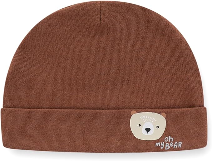 15 Pack Unisex New Born Boy Girls Hats Mittens Socks Sets Cotton Soft Infant Accessory 0-6 Months Baby Essentials-BubblyBeeBaby