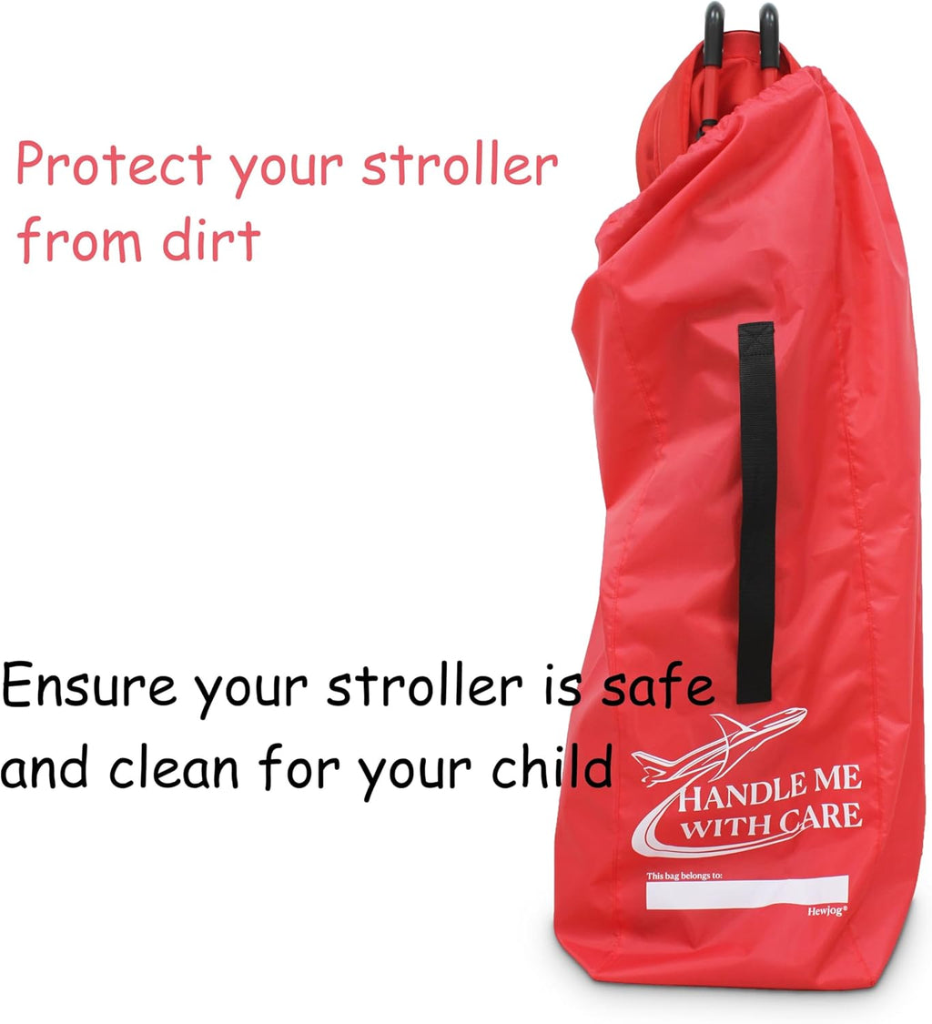 Stroller Travel Bag for Airplane, for Single Umbrella Strollers, Black