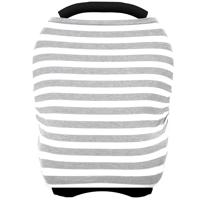 Car Seat Cover for Babies - Multi-use Carseat Canopy Cover, Car Seat Covers, Infant Boys and Girls Shower Gifts-BubblyBeeBaby