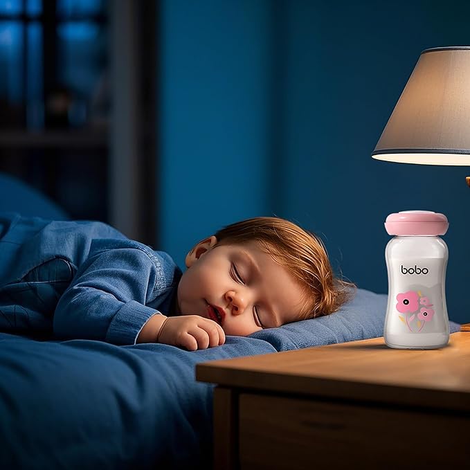 YOHKOH Glass Breast Milk Storage Bottles - 100% Leak-Proof, BPA-Free Breastmilk Storage Containers, Freezer & Dishwasher Safe, Ideal for Nursing Mothers (Red, 5.4oz (Pack of 4))-BubblyBeeBaby