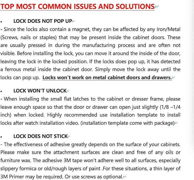 16 Pack Child Safety Magnetic Cabinet Locks - Vmaisi Children Proof Cupboard Baby Locks Latches - Adhesive for Cabinets & Drawers and Screws Fixed for Protection-BubblyBeeBaby