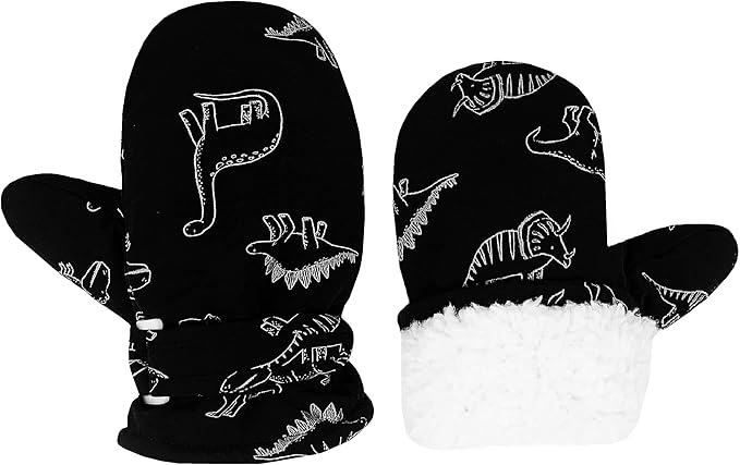 Toddler Gloves Kids Mittens Winter Warm Lined Fleece Gloves Waterproof Snow Baby Mitten for Boys Girls-BubblyBeeBaby