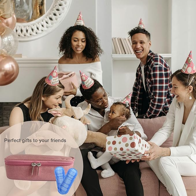 Insulated Breastmilk Cooler Bag with 2 Ice Packs - Breastmilk Cooler Organizer Bag for Daycare, Breastfeeding Mom Travel Outdoor-BubblyBeeBaby